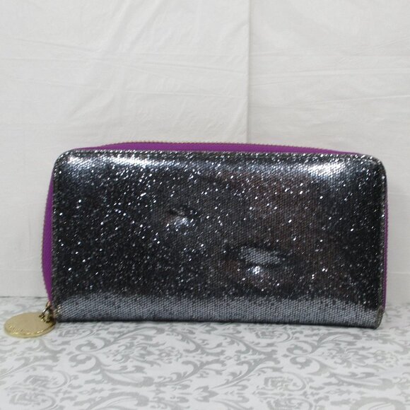 DEUX LUX Pink/Purple Flitter Wallet - Picture 2 of 8
